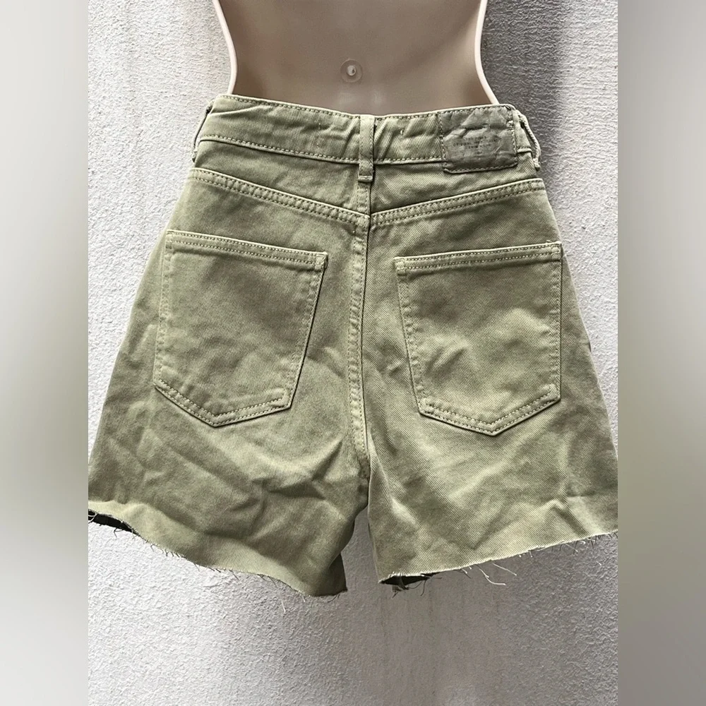 STRADIVARIUS Bermuda Denim Shorts